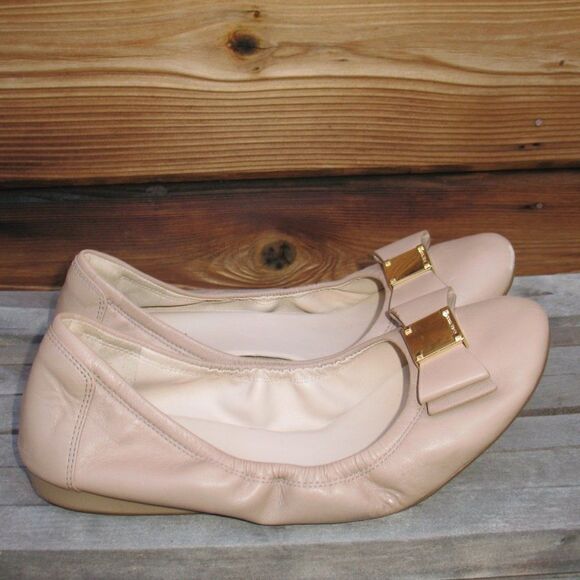Cole Haan Grand Nude Bow Ballet Flats - Picture 2 of 10